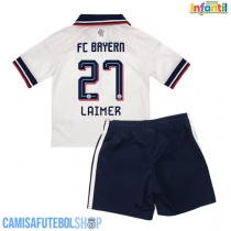 Camisa de time de futebol Bayern Munich Konrad Laimer #27 Replicas 2º Equipamento Infantil 2026-27 Manga Curta (+ Calças curtas)